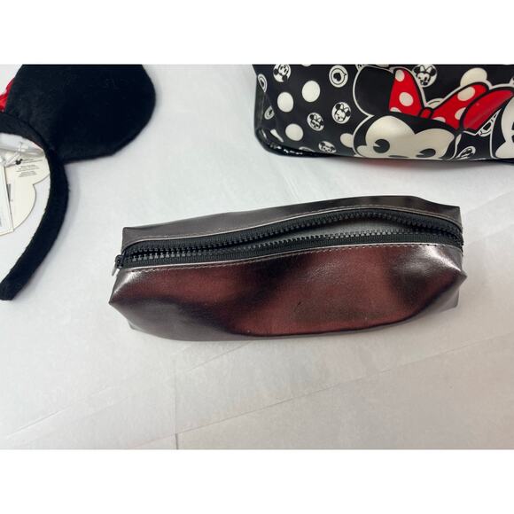 Disney Minnie Mouse Ears Headband & Cosmetic Bag Lot – Official Disney - Picture 8 of 13